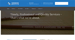 Desktop Screenshot of andersondaviscpa.com